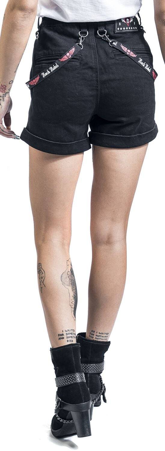 EMP Short schwarz von Rock Rebel by EMP Wochenangebot