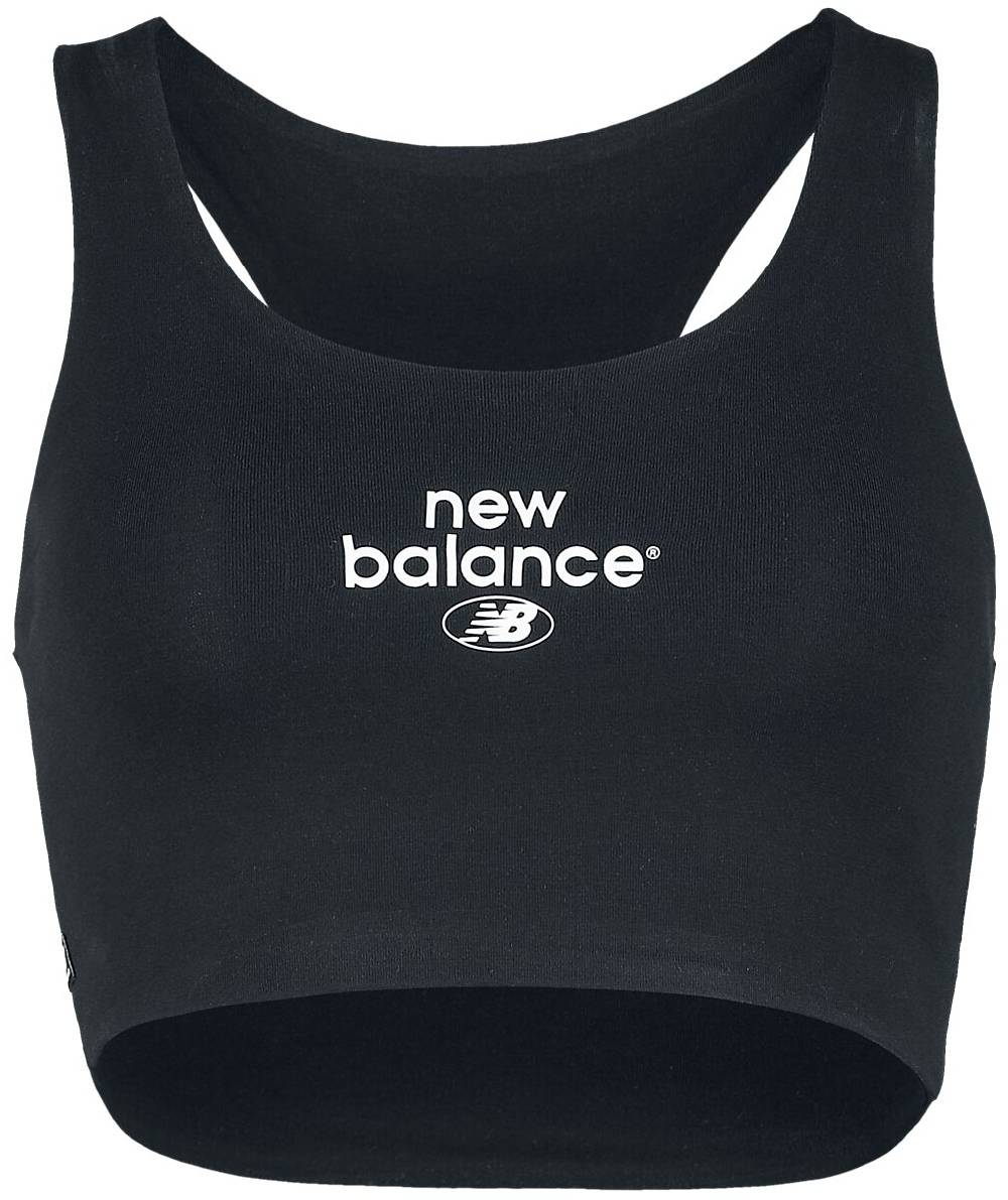 EMP "NB Essentials Bra Top" Top schwarz von New Balance Kostenlose Rückgabe
