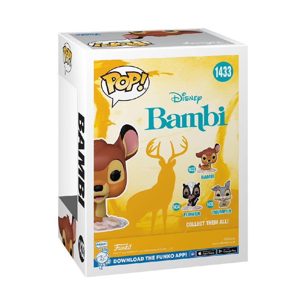 EMP "Bambi Vinyl Figur 1433" Funko Pop! von Bambi Bis zu 50% Rabatt