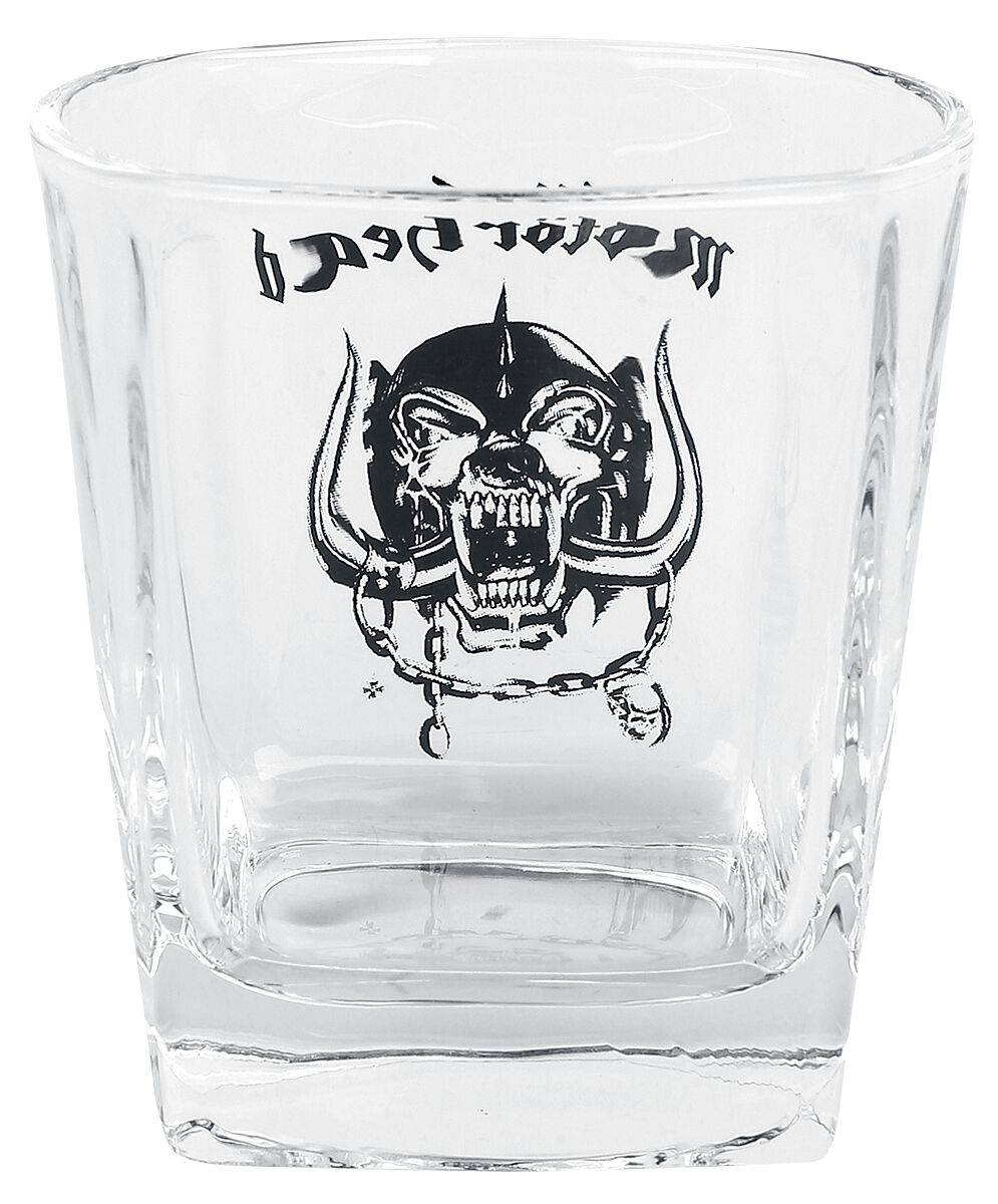 EMP "Whiskey Glas-Set" Whiskyglas klar von Motörhead Sonderangebot der Fabrik