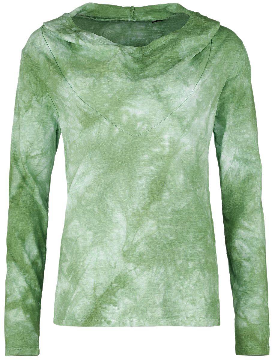 EMP "Hooded Top Deva" Kapuzenpullover grün von Outer Vision 50% Rabatt für begrenzte Zeit