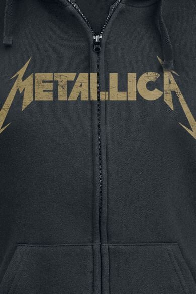 EMP "Hetfield Iron Cross Guitar" Kapuzenjacke schwarz von Metallica Online