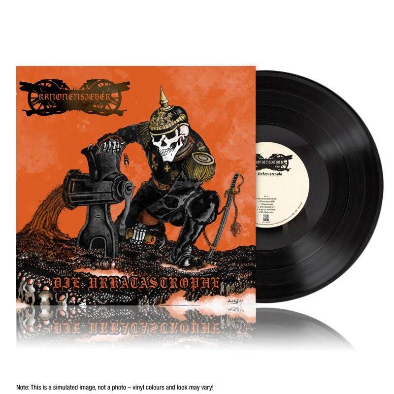 EMP "Die Urkatastrophe" LP von Kanonenfieber