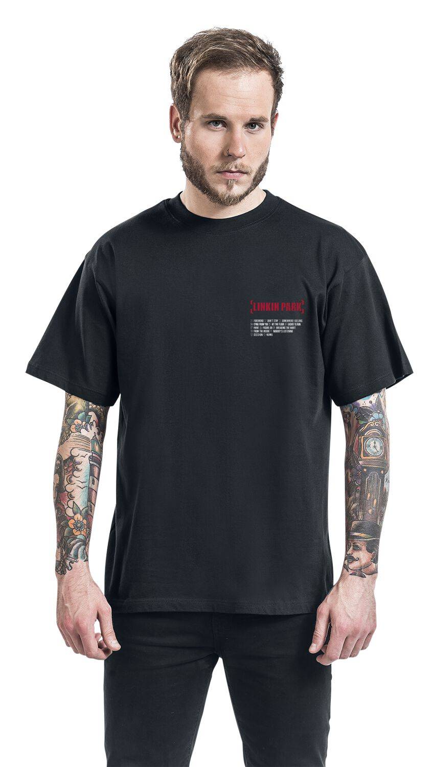 EMP "Meteora Red" T-Shirt schwarz von Linkin Park Günstiger Verkauf
