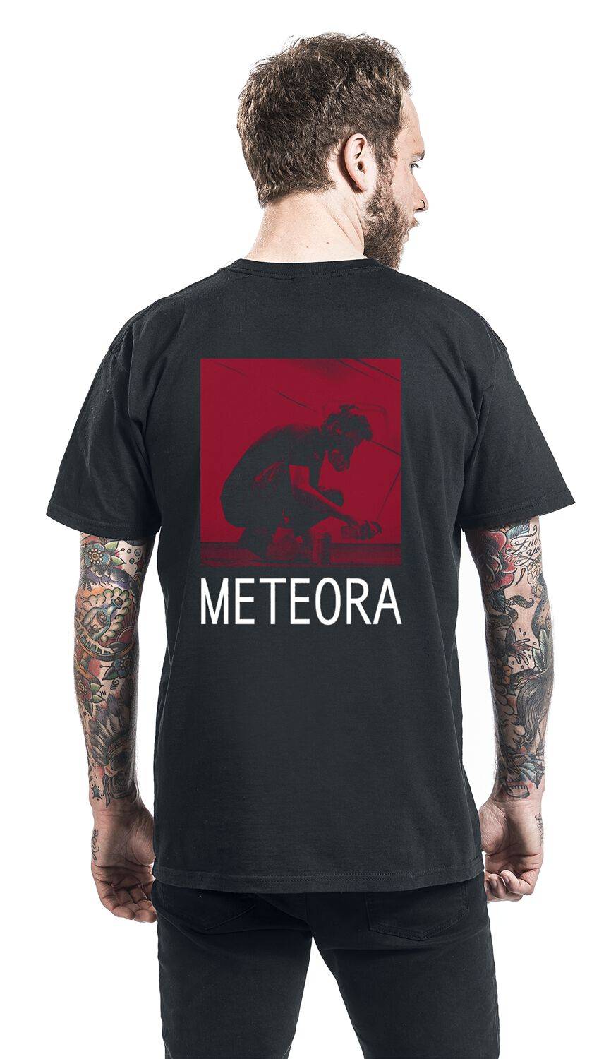 EMP "Meteora Red" T-Shirt schwarz von Linkin Park Günstiger Verkauf