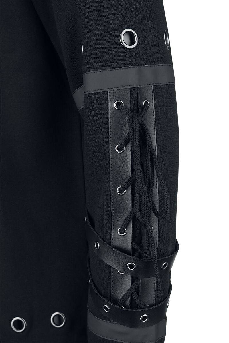 EMP Kapuzenpullover schwarz von Gothicana by EMP Meist gekauft