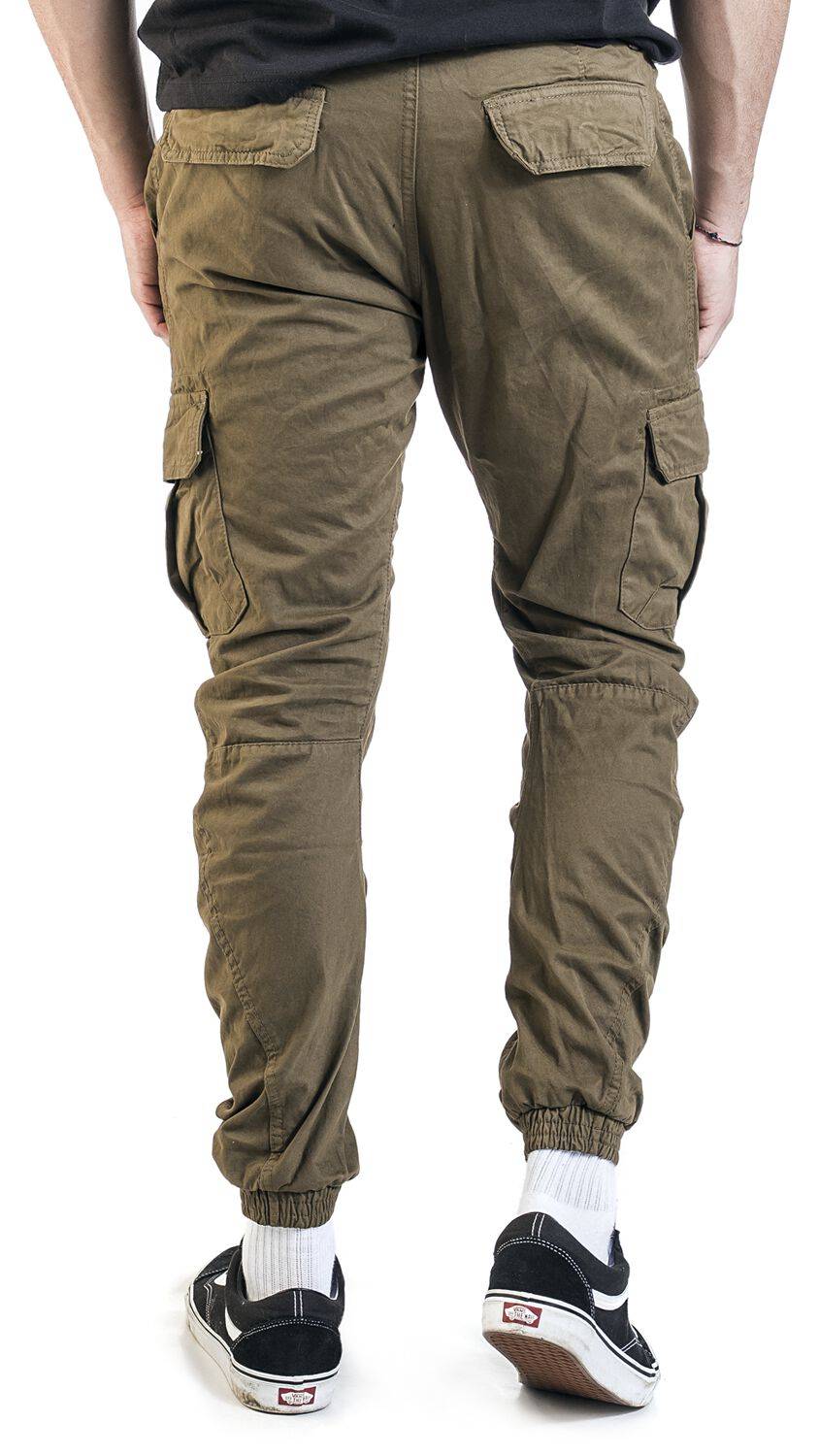 EMP "Cargo Jogging Pants" Cargohose oliv von Urban Classics Fabrikpreis