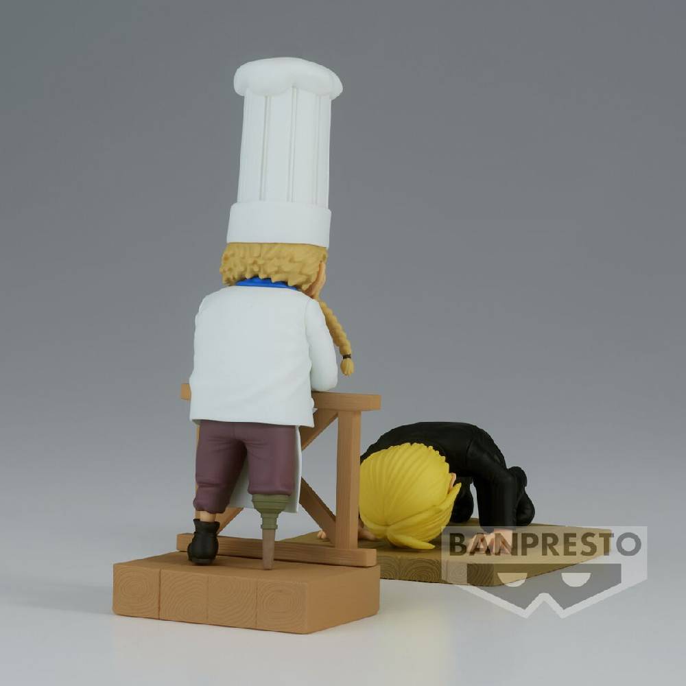 EMP "Banpresto - World Collectable Figure Log Stories - Sanji And Zeff" Sammelfiguren multicolor von One Piece Heißer Verkauf