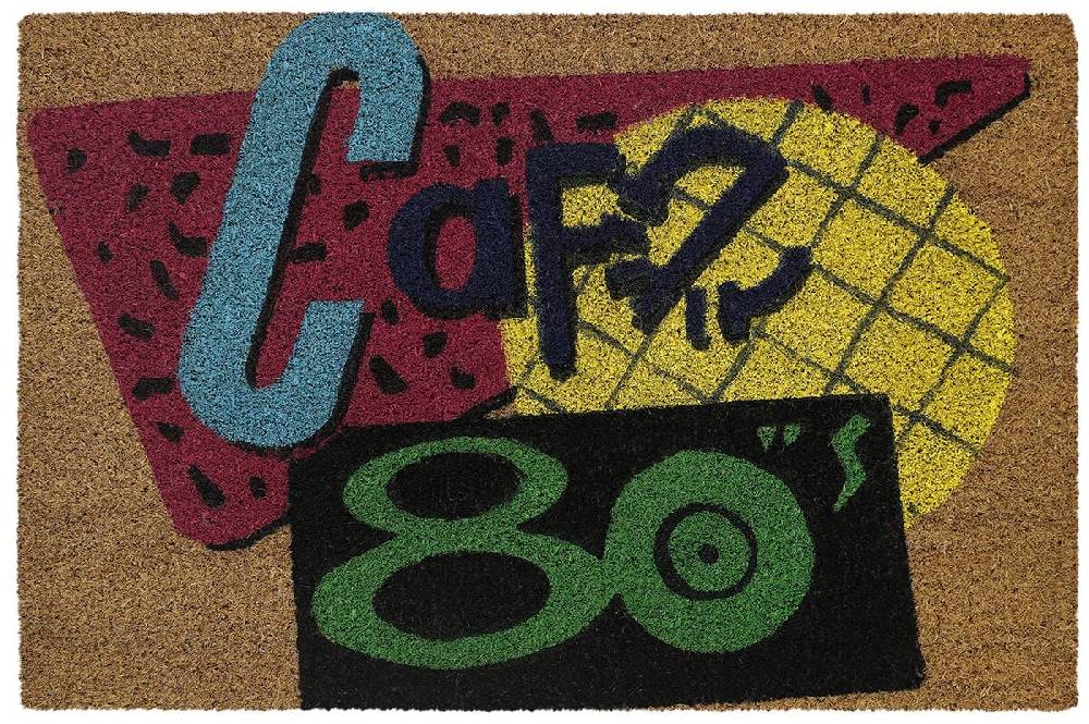 EMP "Café 80" Fußmatte multicolor von Zurück in die Zukunft Online Outlet
