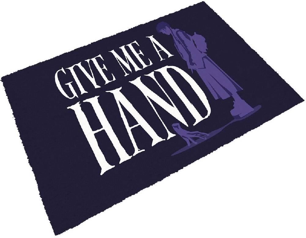 EMP "Give Me A Hand" Fußmatte lila/weiß von Wednesday