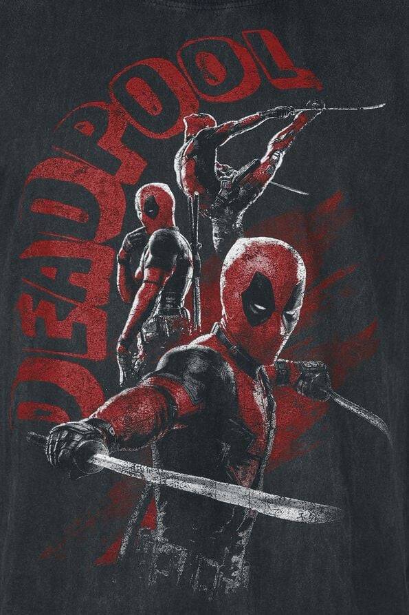 EMP "3 - Deadpool - Chimichangas" T-Shirt schwarz von Deadpool Saisonale Angebote