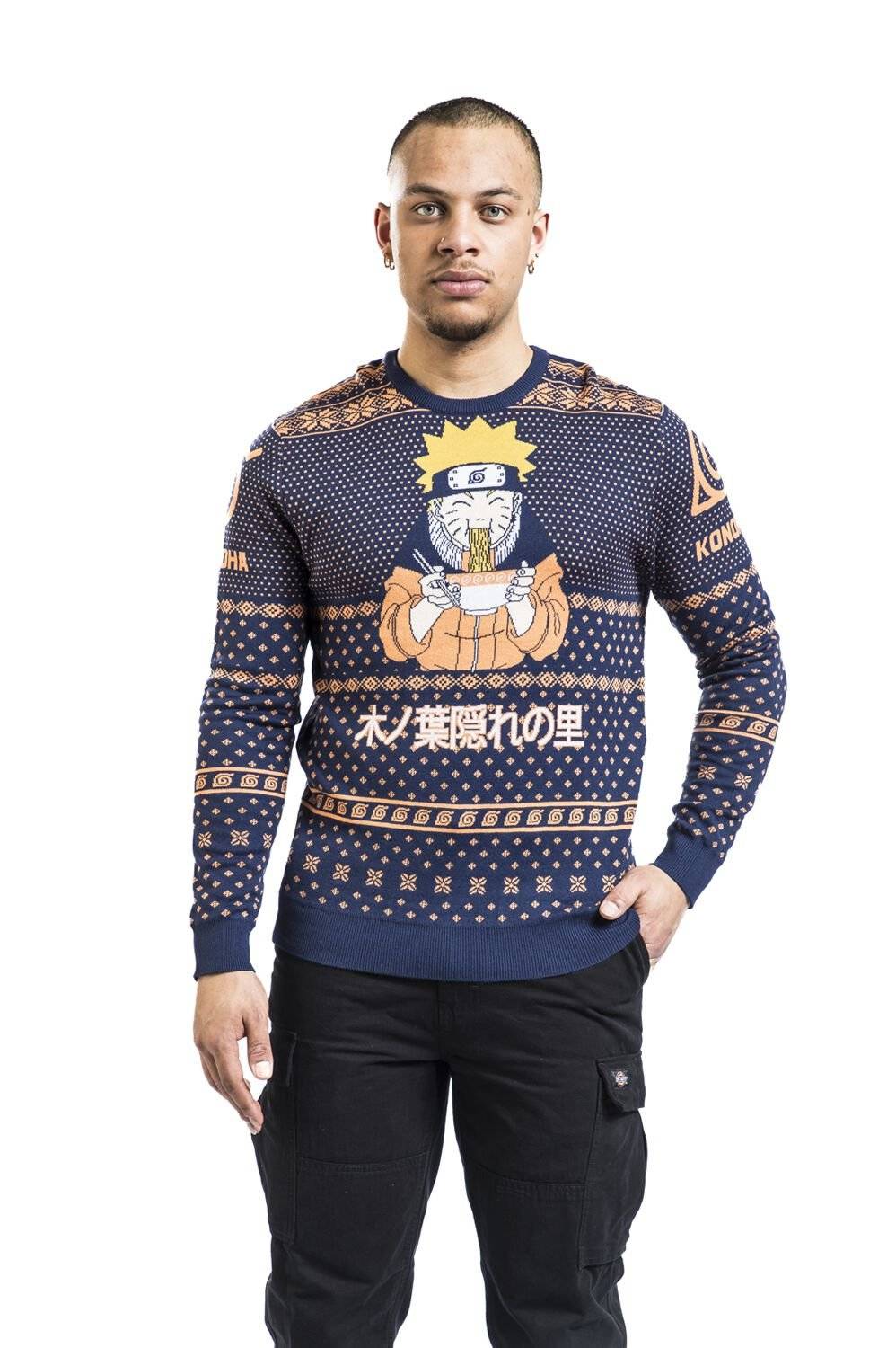 EMP "Ichiraku Ramen Shop" Weihnachtspullover multicolor von Naruto Riesige Ersparnisse