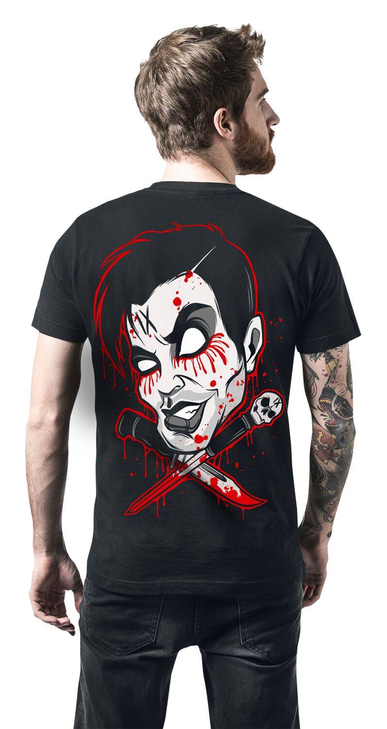 EMP "Crossed Swords" T-Shirt schwarz von Ice Nine Kills Kostenlose Rückgabe