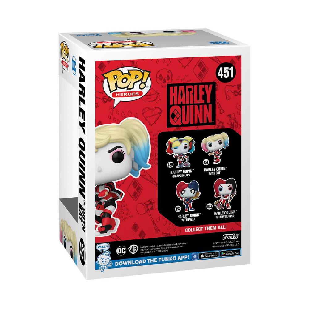 EMP "Harley with Bat Vinyl Figur 451" Funko Pop! von Harley Quinn JETZT KAUFEN