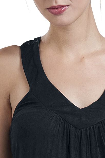 EMP "Laced Racerback" Top schwarz von RED by EMP Letzte 2 Tage