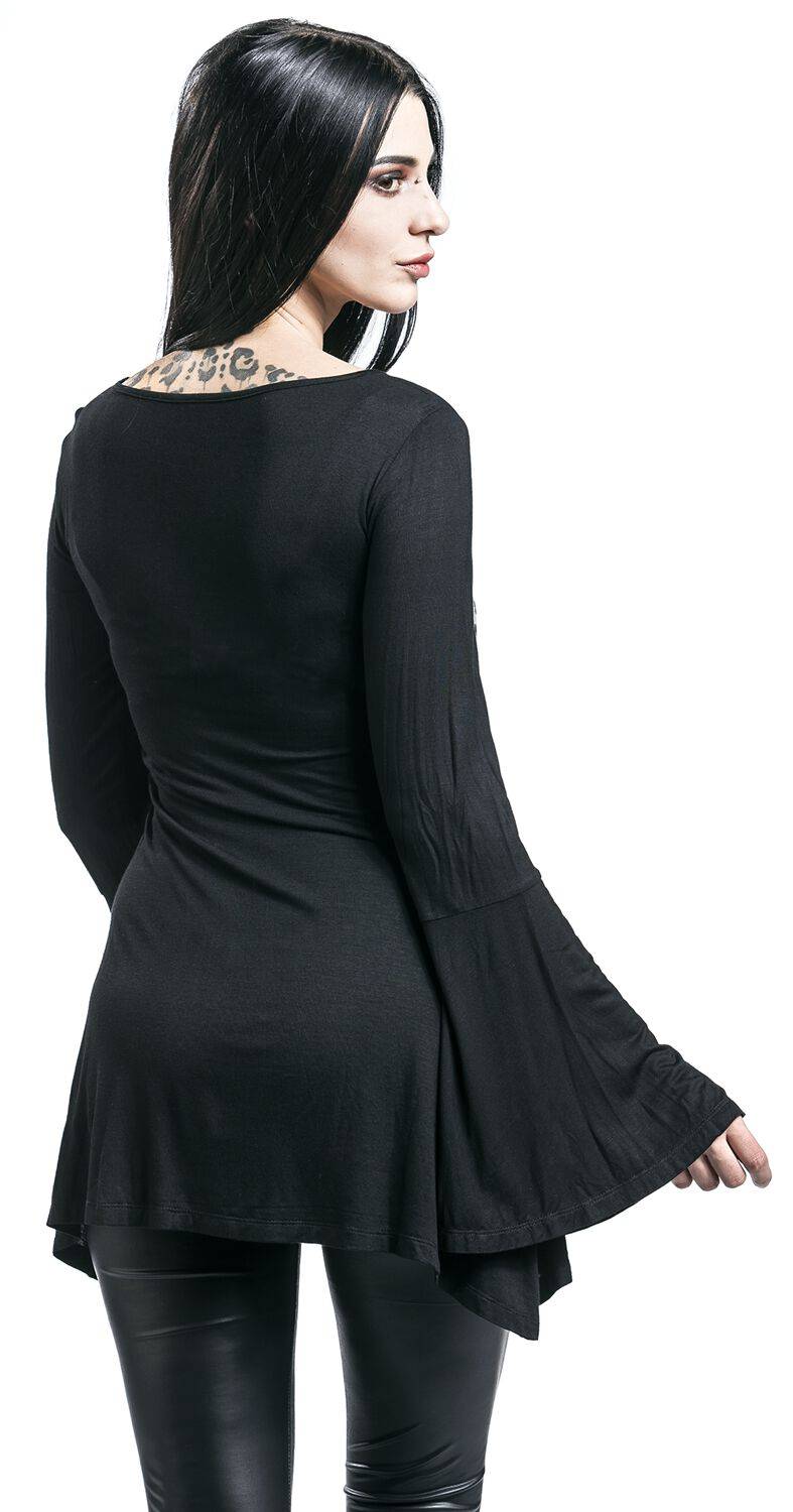 EMP Langarmshirt schwarz von Gothicana by EMP Vierteljährliche Förderung