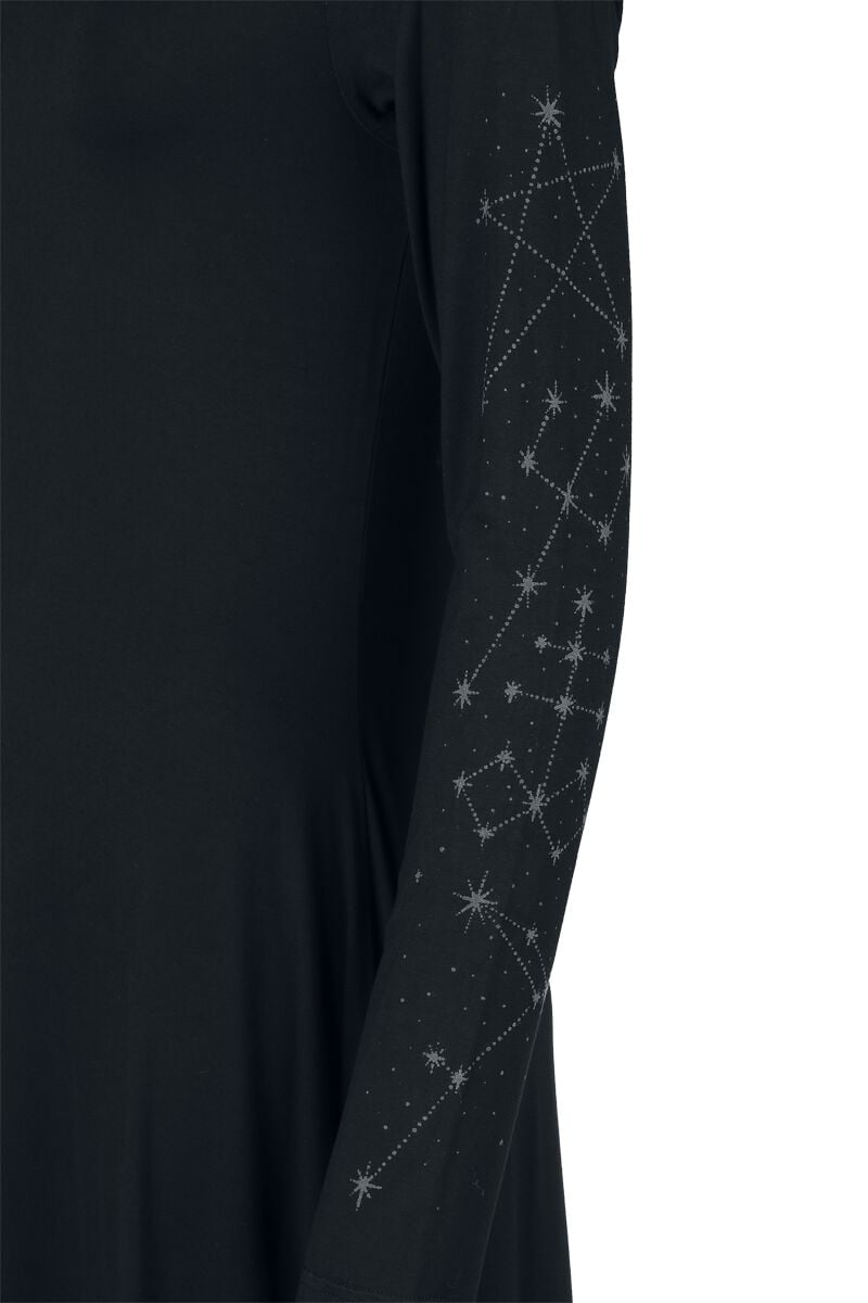 EMP "Crescent Doom Dress" Kurzes Kleid schwarz von KIHILIST by KILLSTAR Discount Store für neue Produkte