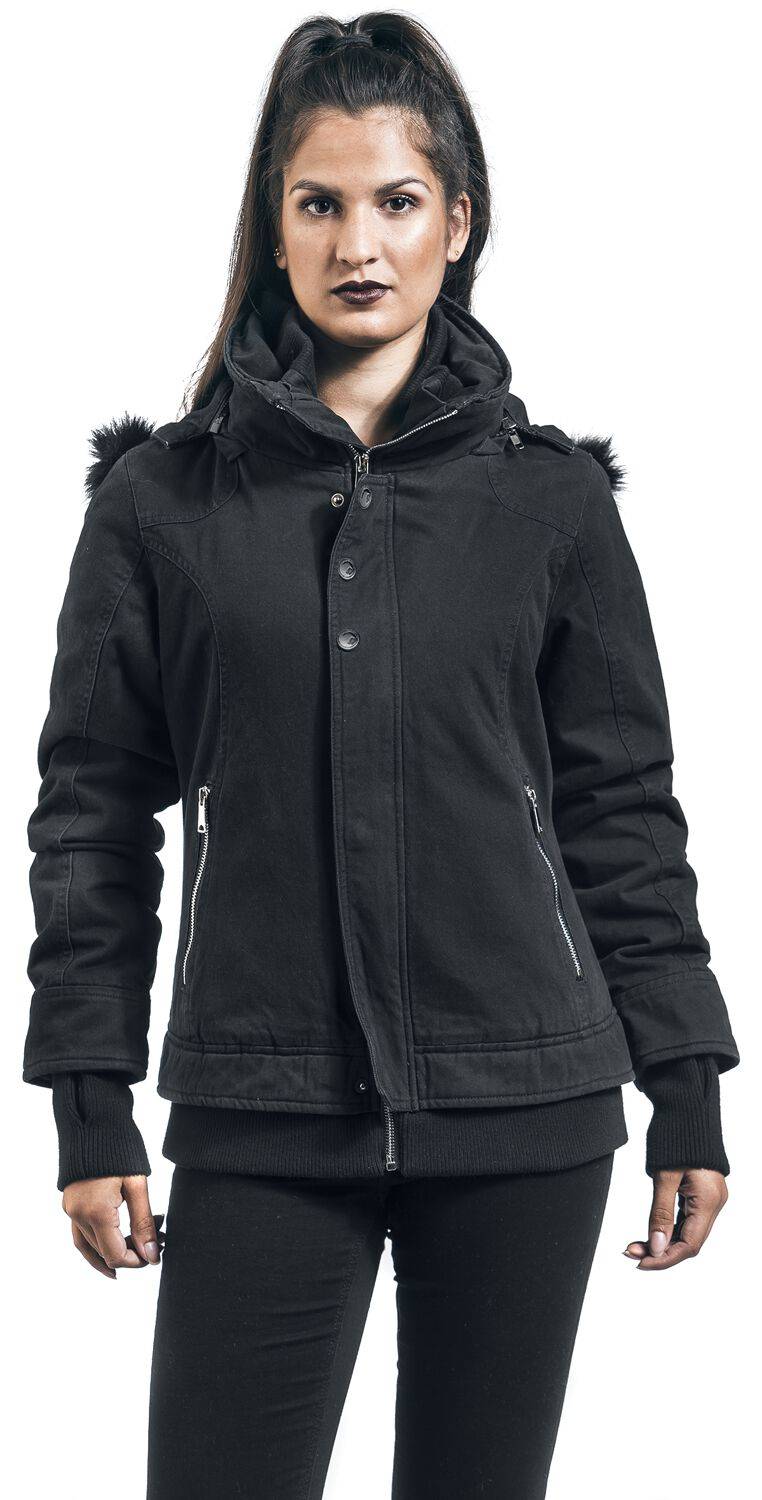 EMP Winterjacke schwarz von Black Premium by EMP Kostenloser Versand international