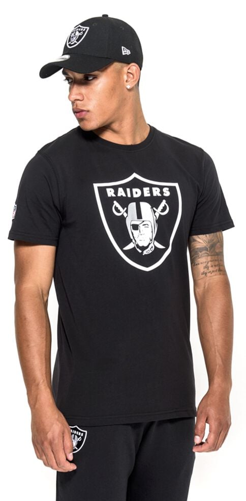 EMP "Las Vegas Raiders" T-Shirt schwarz von New Era - NFL Fabrikladen