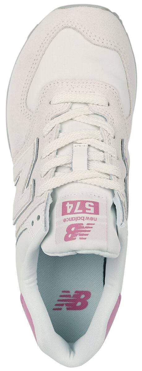 EMP "574" Sneaker beige von New Balance Schlussverkauf