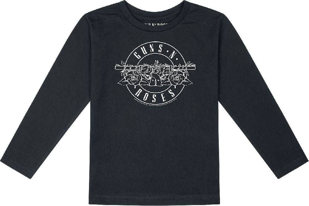 EMP "Metal-Kids - Bullet - Outline" Langarmshirt schwarz von Guns N' Roses Günstig kaufen