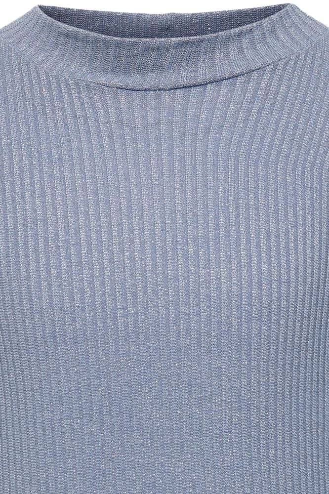 EMP "Eva LS Highneck Shine Top" Langarmshirt grau von Kids ONLY Versandkostenfrei