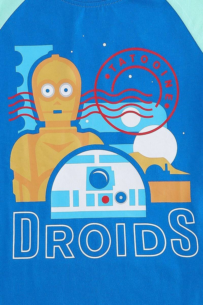 EMP "Kids - R2-D2" Kinder-Pyjama blau von Star Wars Preisnachlass