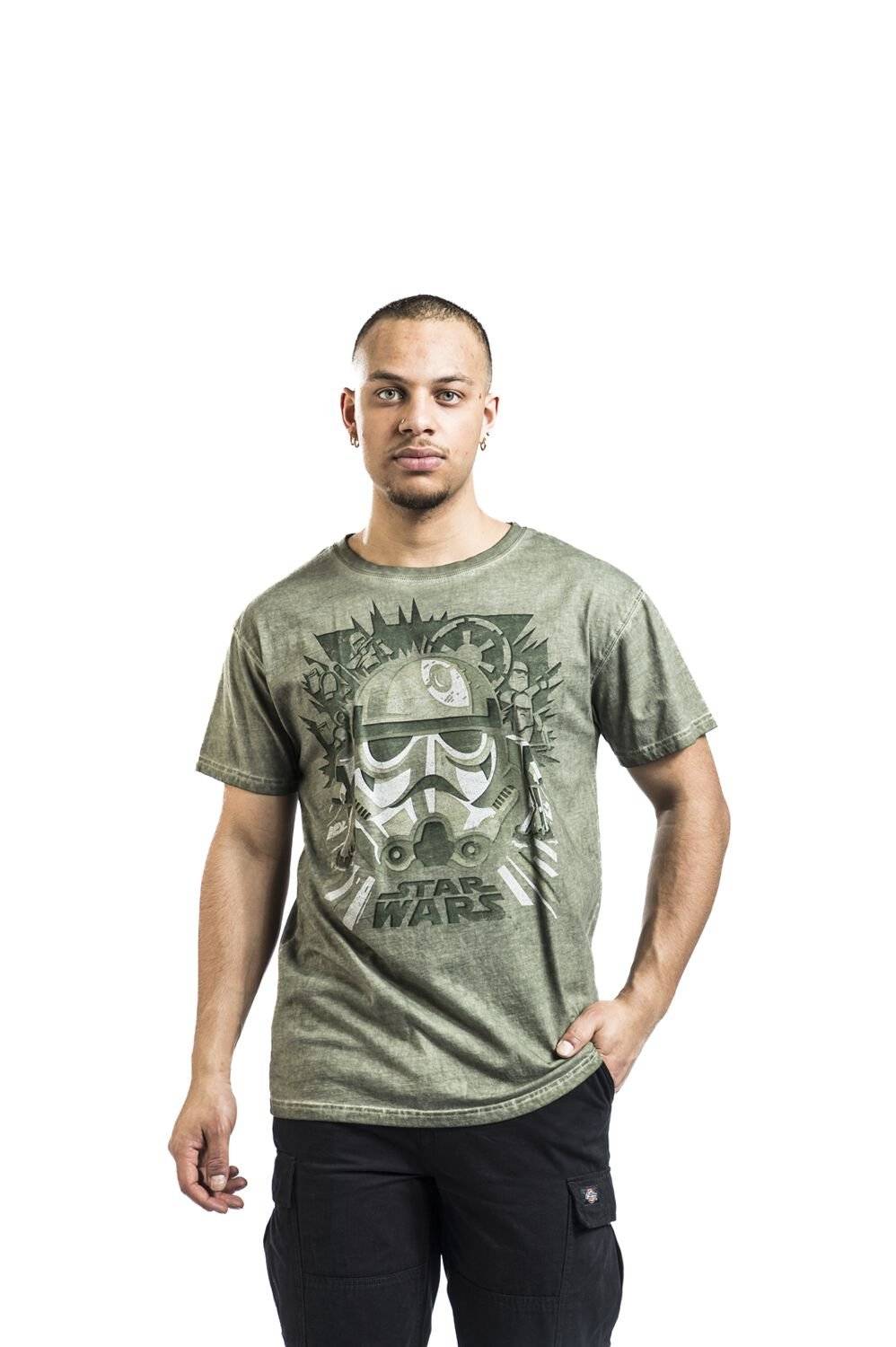 EMP "Stormtrooper" T-Shirt grün von Star Wars Zeitlich begrenztes Angebot