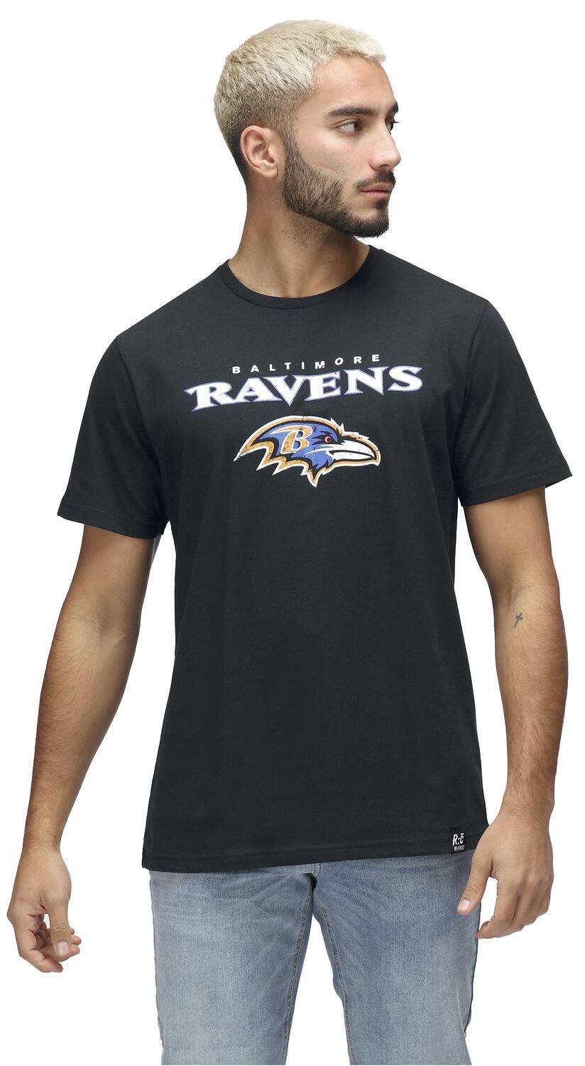 EMP "NFL Ravens Logo" T-Shirt schwarz von Recovered Clothing Blitzangebot