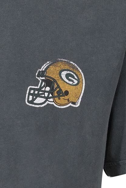 EMP "NFL Packers College Black Washed" T-Shirt multicolor von Recovered Clothing Saisonale Angebote