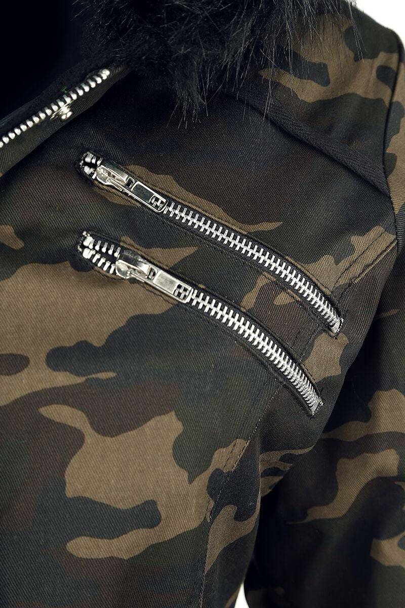 EMP Winterjacke camouflage von Gothicana by EMP Tägliche Deals