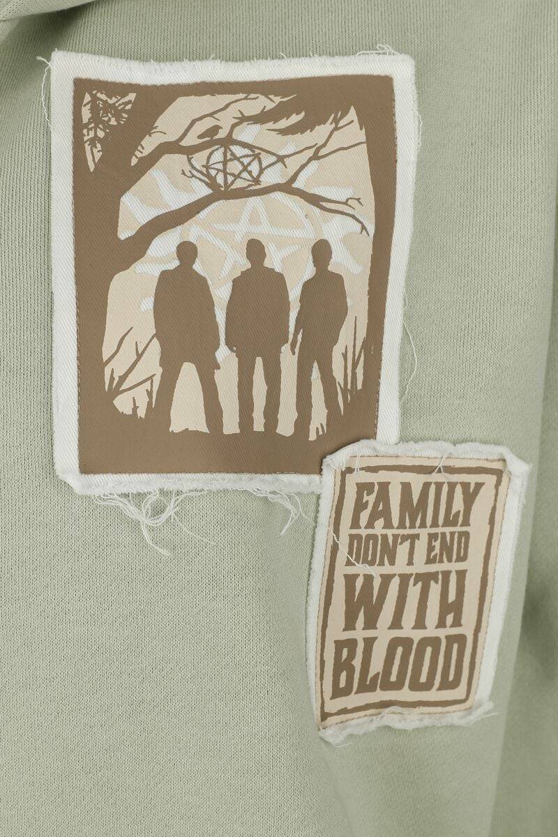 EMP "Winchester Brothers" Kapuzenjacke grün von Supernatural Sonderangebote
