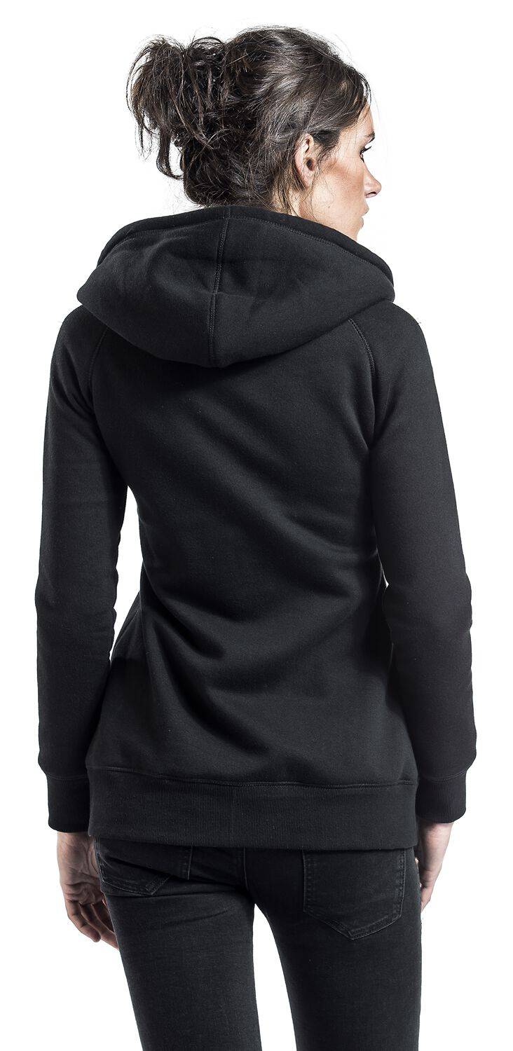 EMP "Teddy Hoodie" Kapuzenjacke schwarz von Forplay Riesige Ersparnisse