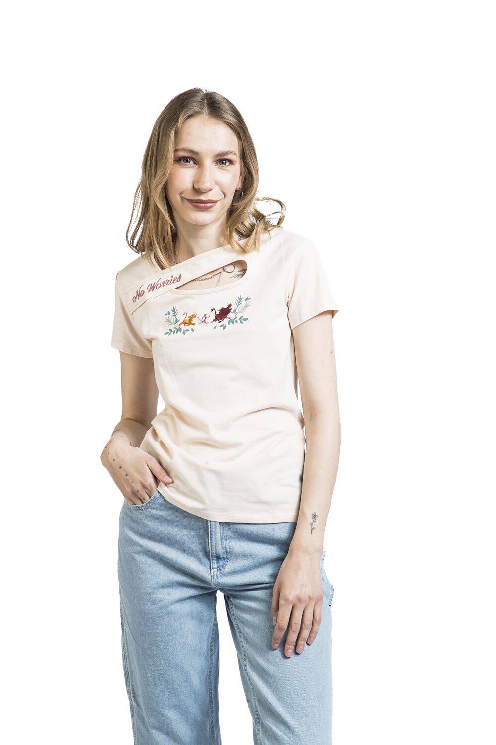 EMP "No Worries" T-Shirt natur von Der König der Löwen Kostenlose Rückgabe