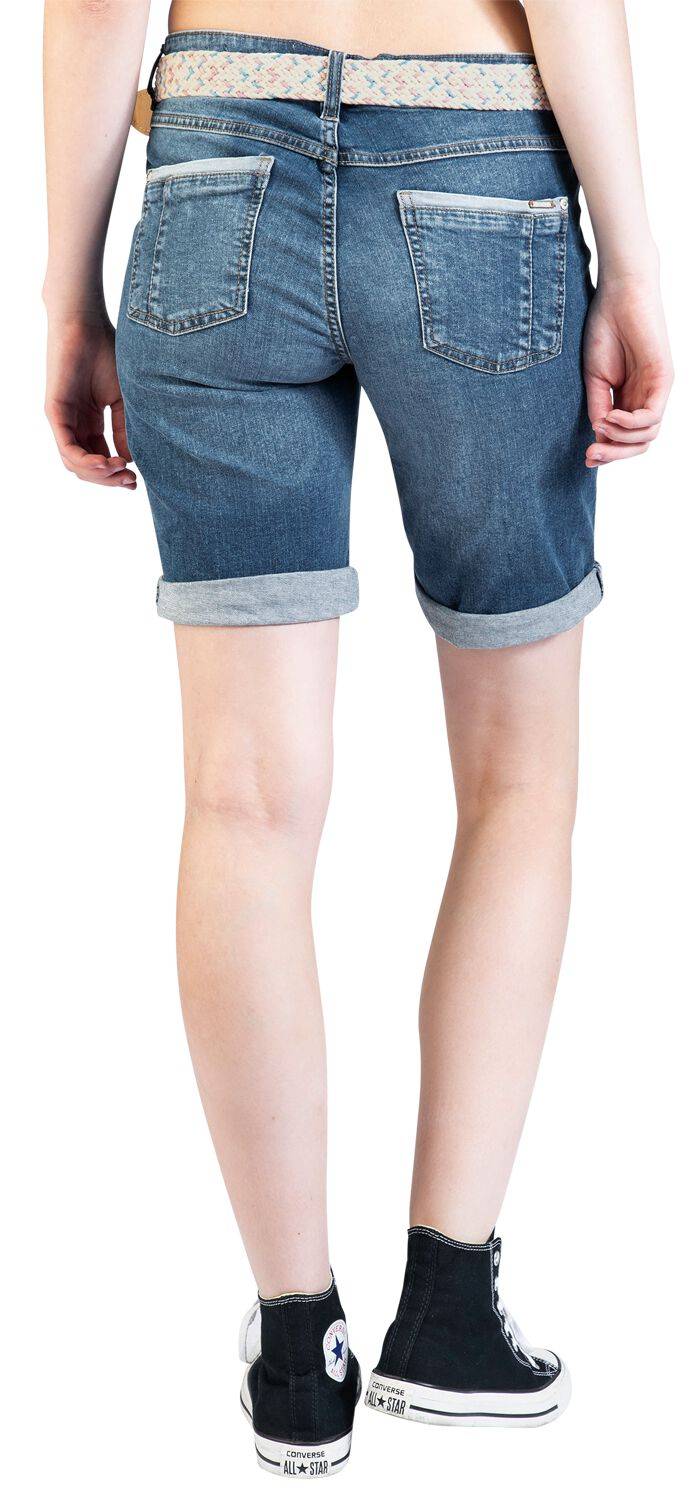 EMP "Ladies Bermuda" Short blau von Sublevel Denim Speichern exportieren