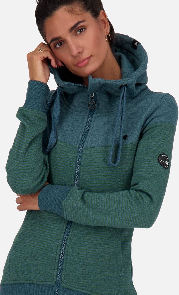 EMP "PalinaAK Z Hooded Sweat Jacket" Kapuzenjacke blau von Alife and Kickin zollfrei