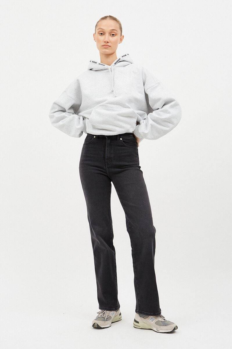 EMP "Moxy Straight Black Mist" Jeans schwarz von Dr. Denim 50% Rabatt für begrenzte Zeit
