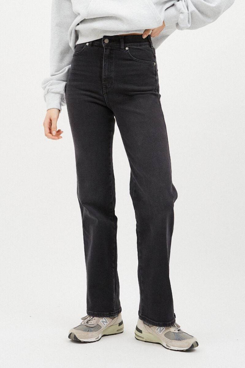 EMP "Moxy Straight Black Mist" Jeans schwarz von Dr. Denim 50% Rabatt für begrenzte Zeit