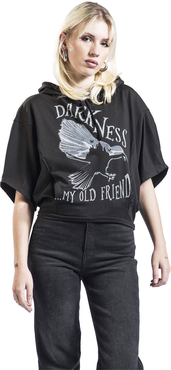 EMP "Darkness My Old Friend" Kapuzenpullover schwarz von Wednesday Angebote