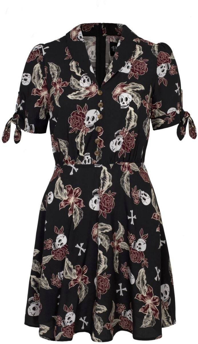 EMP "Alani Mini Dress" Kurzes Kleid multicolor von Hell Bunny Blitzverkäufe
