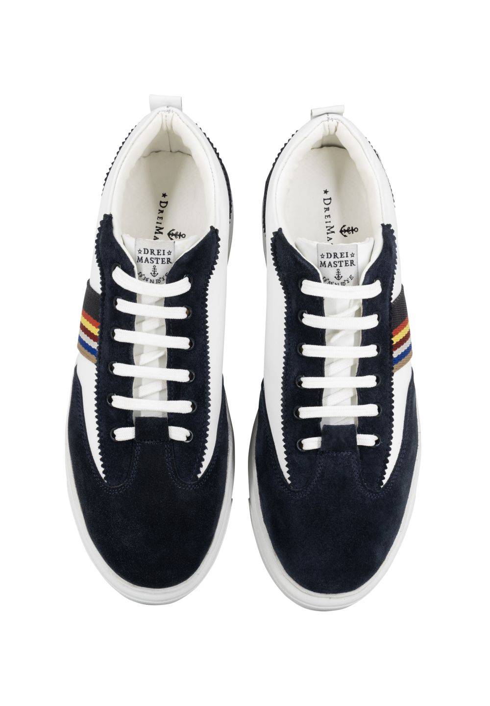 Schmuddelwedda DreiMaster Maritim Sneakers aus Leder Begrenzt auf 3 Tage