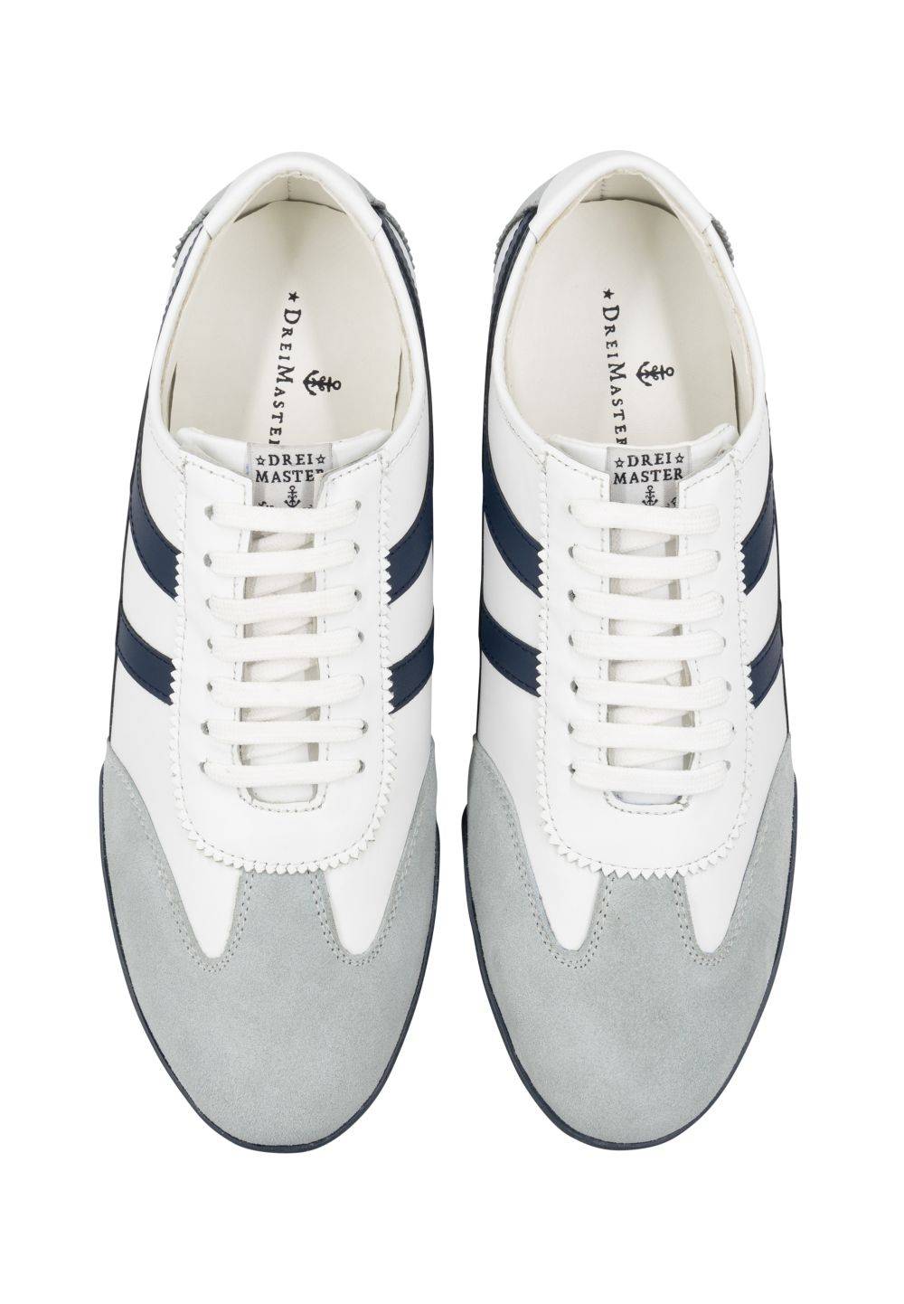 Schmuddelwedda DreiMaster Maritim Sneakers aus Leder Speichern exportieren