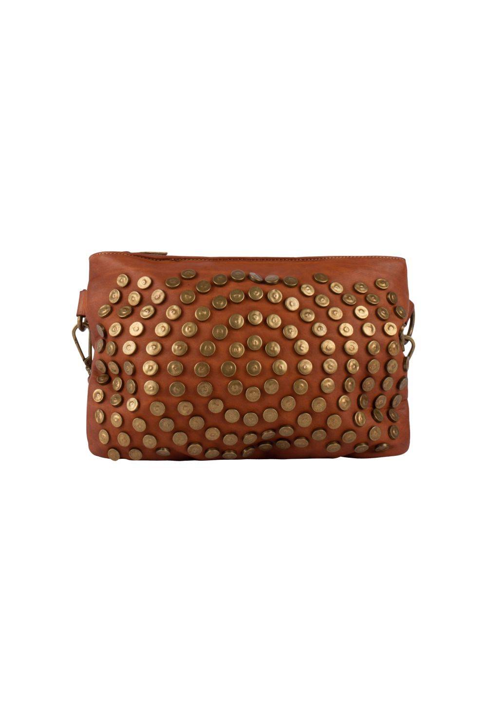 Schmuddelwedda DreiMaster Vintage Ledertasche mit Nieten Speichern exportieren