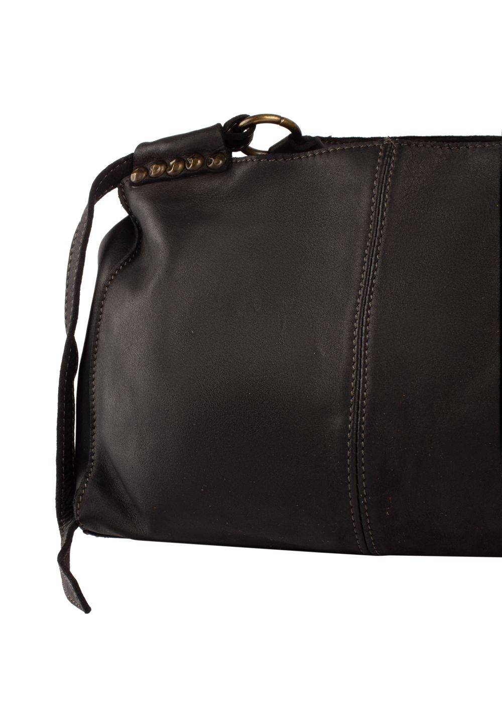 Schmuddelwedda DreiMaster Vintage Henkeltasche aus Leder Im Verkauf