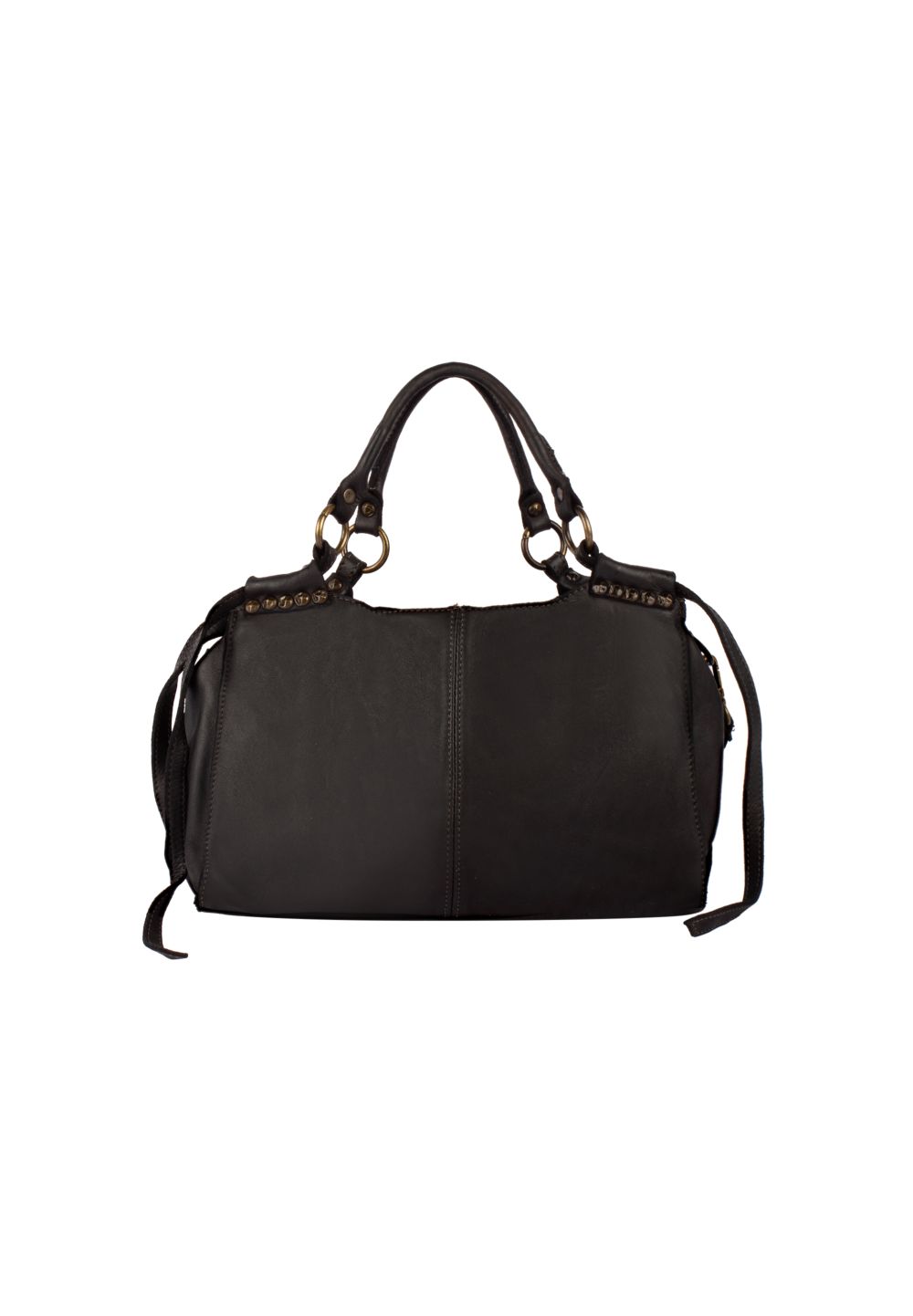 Schmuddelwedda DreiMaster Vintage Henkeltasche aus Leder Im Verkauf