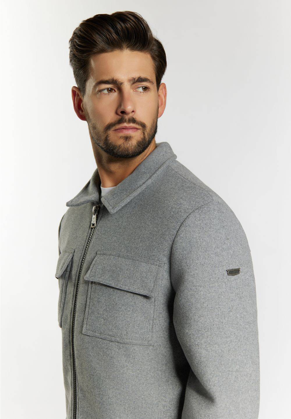 Schmuddelwedda DreiMaster Vintage Übergangsjacke aus Wollgemisch 2025