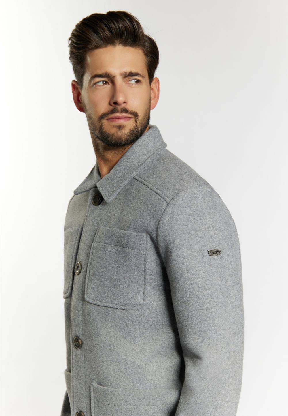 Schmuddelwedda DreiMaster Vintage Übergangsjacke aus Wollgemisch Online