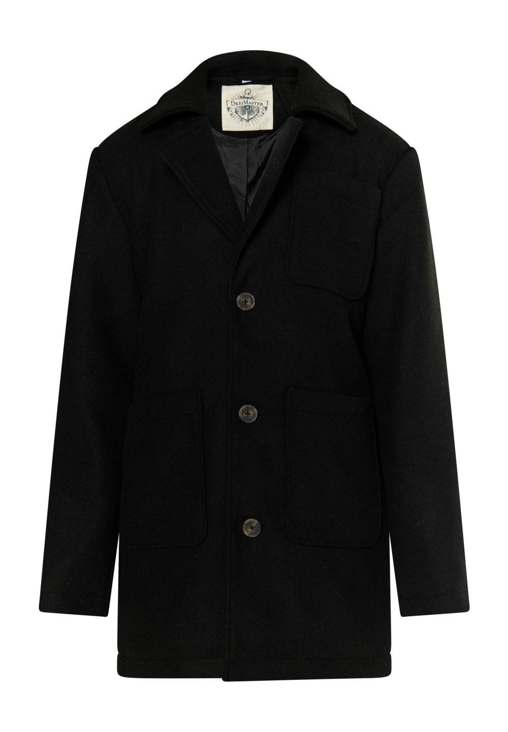 Schmuddelwedda DreiMaster Vintage Kurzmantel aus Wollgemisch Outlet