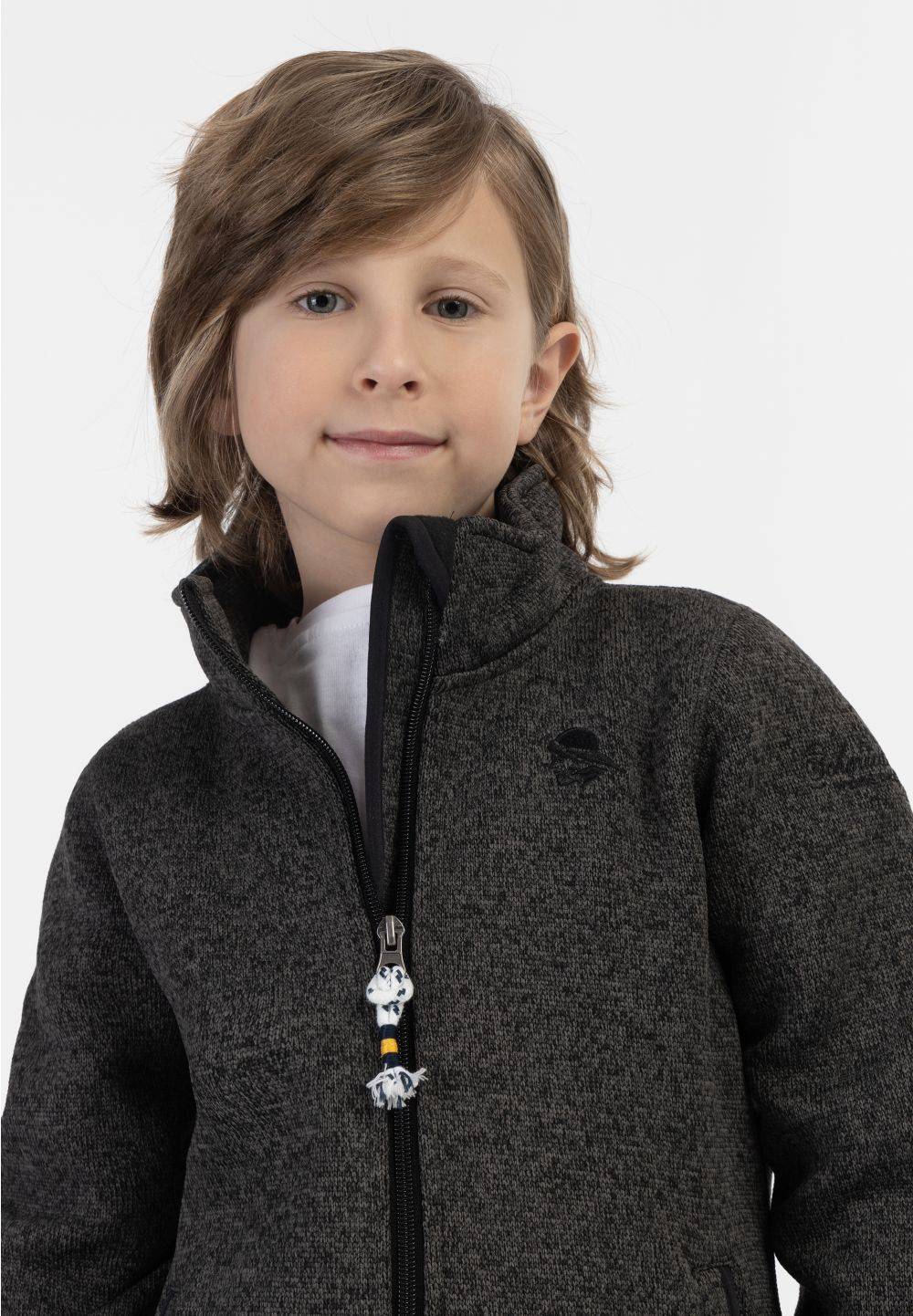 Schmuddelwedda Schmuddelwedda Strickfleecejacke für Kinder Black Friday