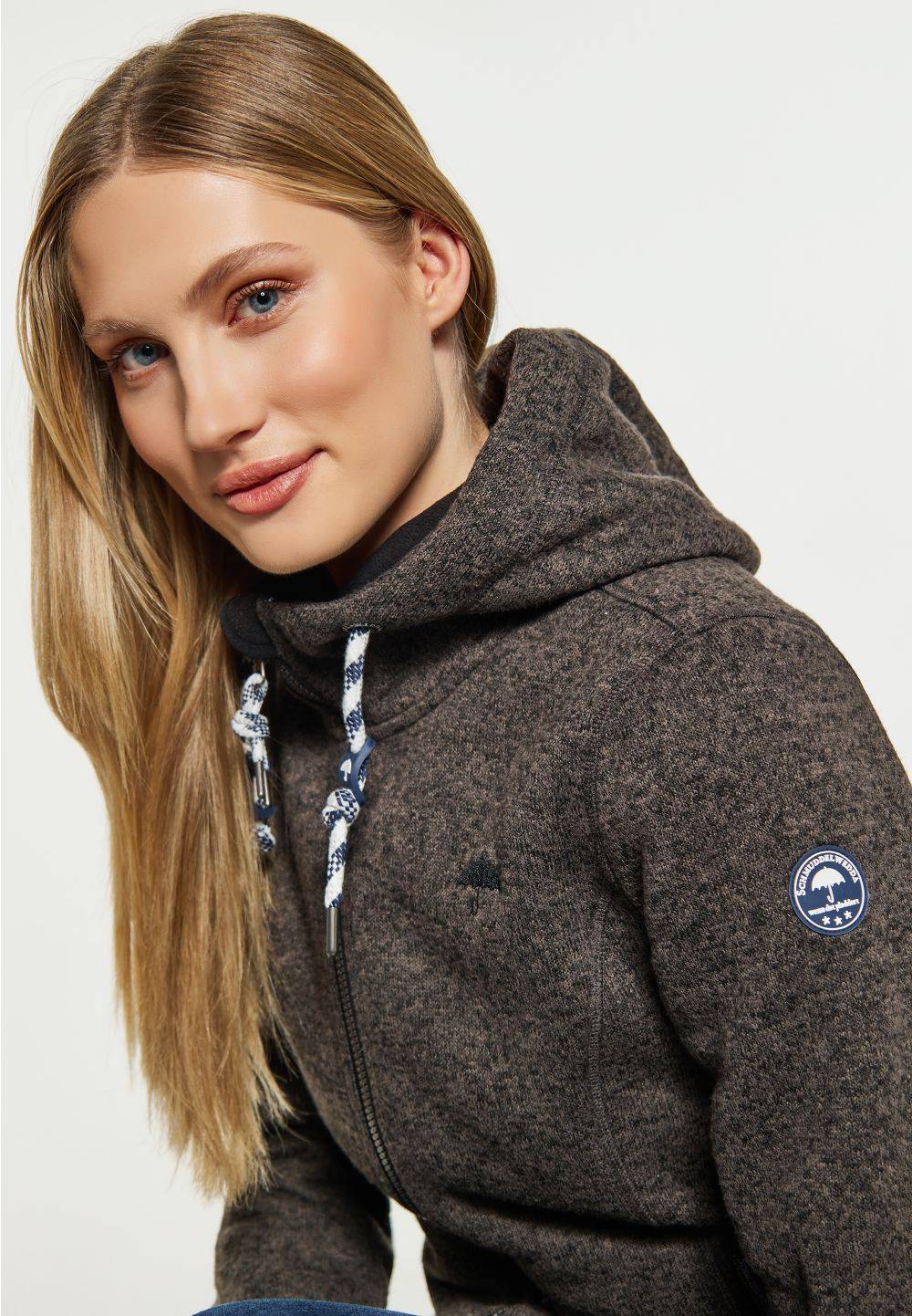 Schmuddelwedda Schmuddelwedda Strickfleecejacke Letzter Tag